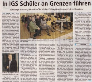 Artikel von Saldern - Böhme-Zeitung 17.03.2015